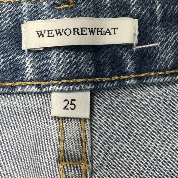 WeWoreWhat The Danielle High Rise Vintage Straight NEW - Picture 4 of 6